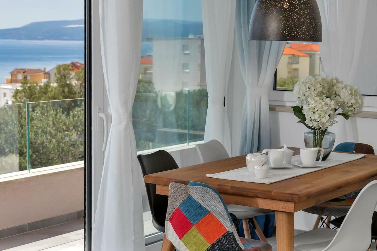 Charming Apartment Tissa With Sea View Makarska Eksteriør bilde